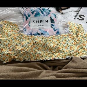 BRANDNEW ! SHEIN 3x off the shoulder bikini top !